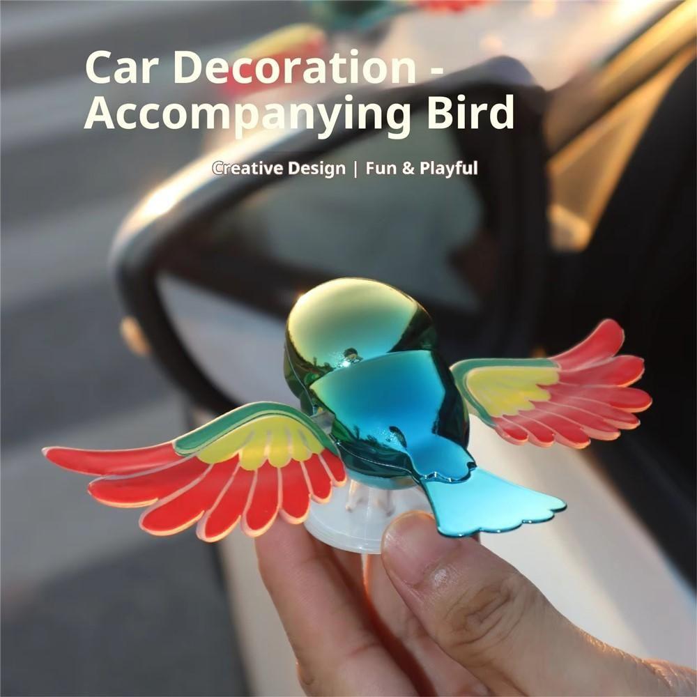Moving Wind Swinging Bird Wings – Solar Powered Decor