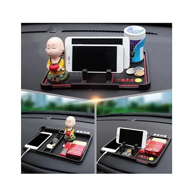 Car Mobile Holder for Dashboard – Anti-Slip Silicone GPS Mount