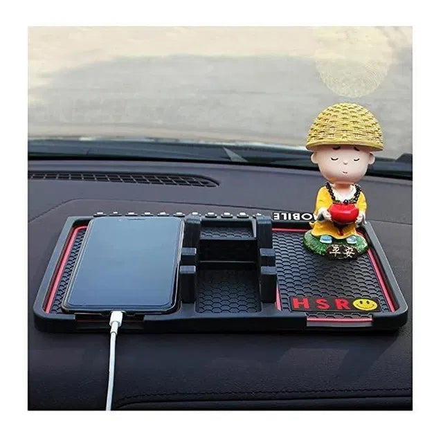 Car Mobile Holder for Dashboard – Anti-Slip Silicone GPS Mount