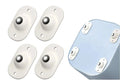 Self Adhesive Mini Swivel Casters Wheels – Pack of 4