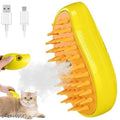 Silicone 3 in 1 Cat Grooming Brush & Cleanser – Multicolor